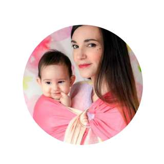 Love Radius Reversible Ring Sling Nude/Bubble Gum Pink