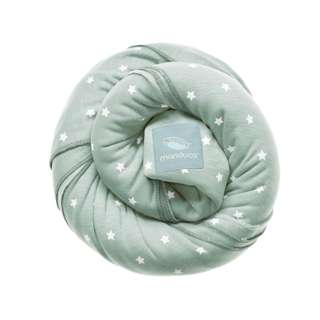 Manduca Sling Organic Cotton Baby Wrap Little Stars Mint