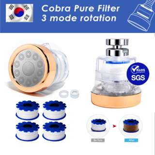 Krafter 360 Rotate 3 Mode Water Tap Filter Faucet
