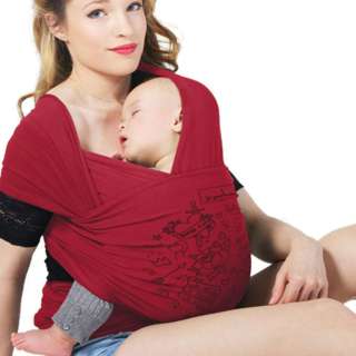 Love Radius Basic Baby Stretchy Wrap Tattoo Carmine Red