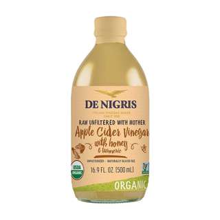 De Nigris Org Apple Cider Vinegar Mother - Honey & Turmeric