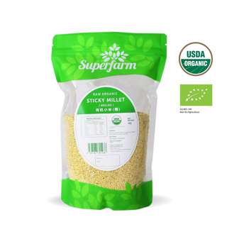 Superfarm Organic Hulled Sticky Millet
