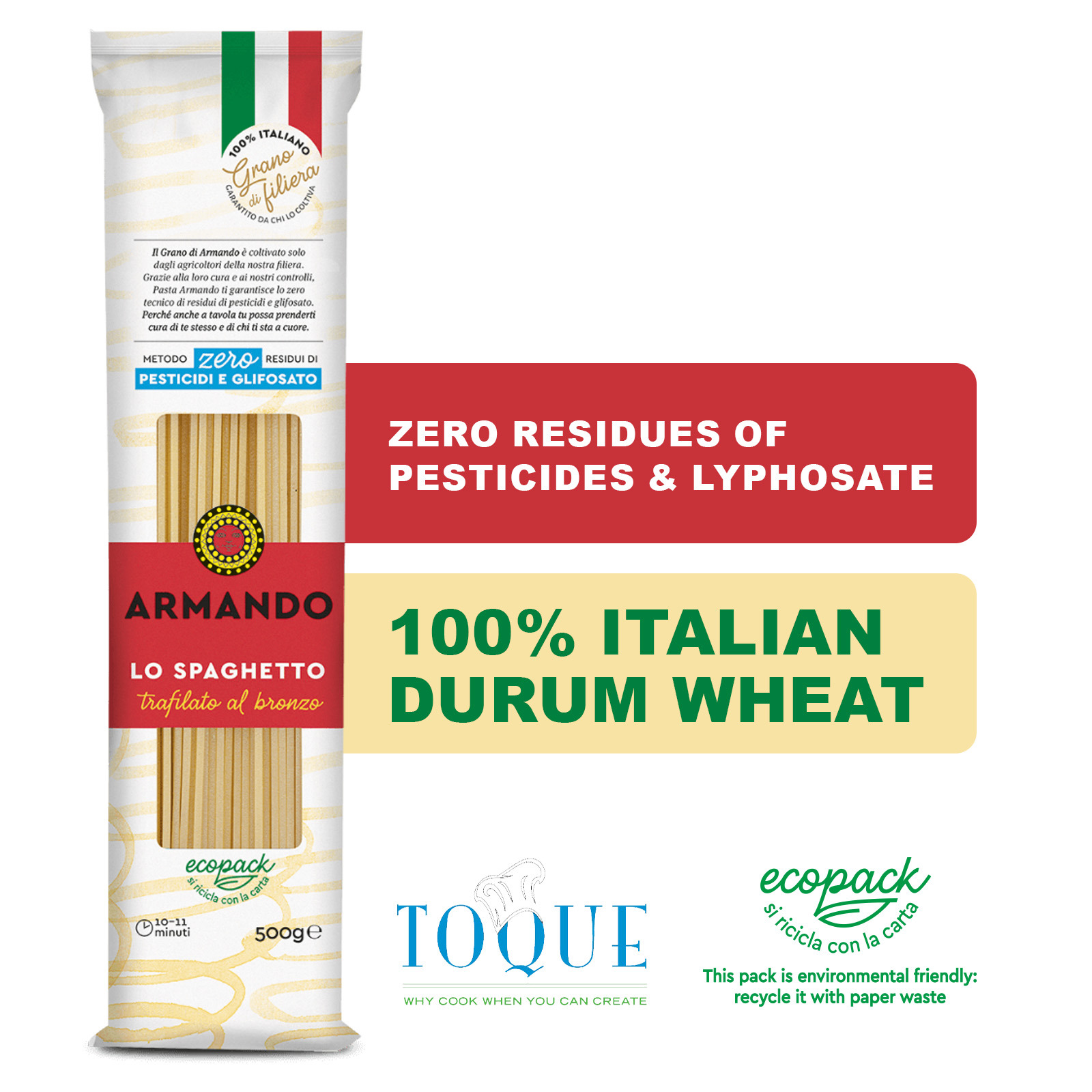 Armando Pasta Spaghetti Chitarra (Square) | NTUC FairPrice