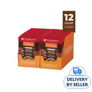 Instinct Healthy Cravings Grain-Free Real Beef Wet Dog Topper Instinct Healthy Cravings Grain-Free Real Beef Wet Dog Topper