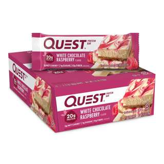 Quest Nutrition Protein Bar - White Chocolate Raspberry