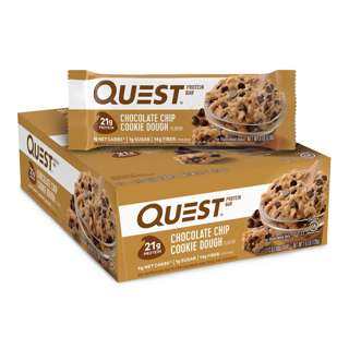 Quest Nutrition Protein Bar - Chocolate Chip Cookie Dough Quest Nutrition Protein Bar - Chocolate Chip Cookie Dough
