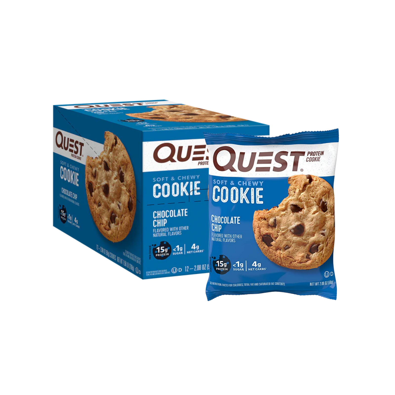 Quest Protein Cookies Chocolate Chip