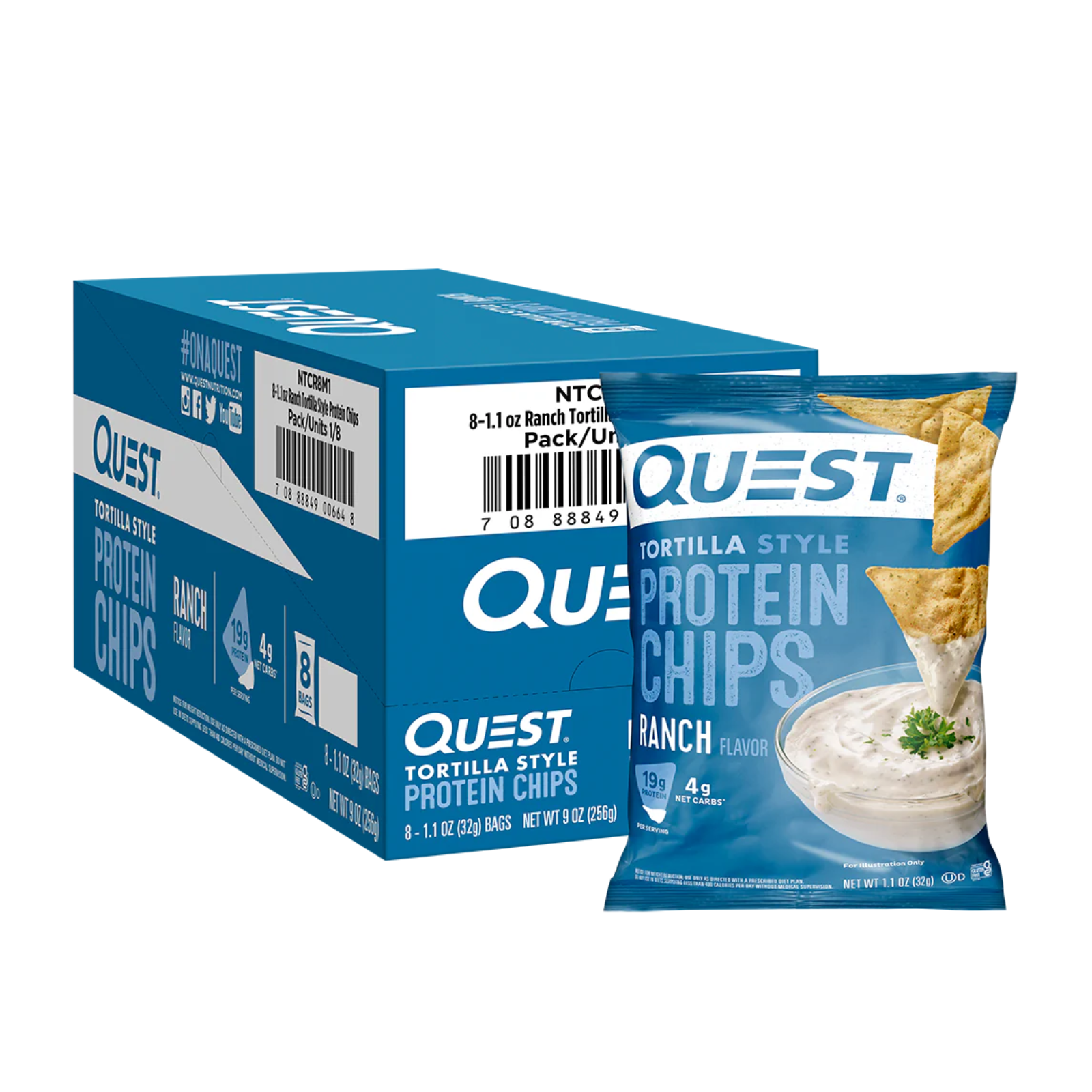 Quest Protein Chips Ranch