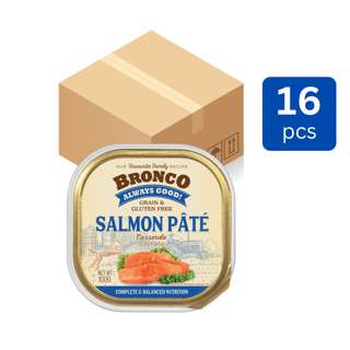 Bronco Pate Tray - Salmon (CTN)