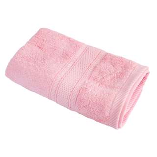 Bamboo Fiber Face Towel - Pink