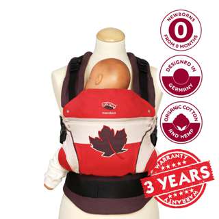 Manduca First Limited Edition Maple Leaf Baby Carrier