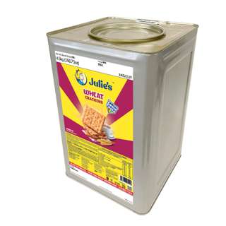 Julie's Wheat Crackers (Big Tin)