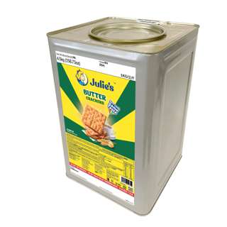 Julie's Butter Crackers (Big Tin)