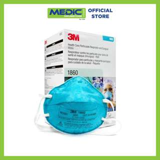 3M Particulate Respirator & Surgical Mask N95 1860 20s