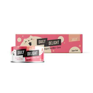 Daily Delight Jelly Tuna Wet Cat Food - Carrot