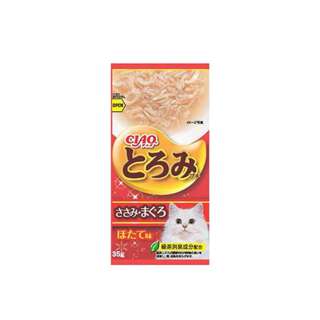 Ciao Toromi Line Cat Treats (Tuna & Scallop) (4 Pouches)