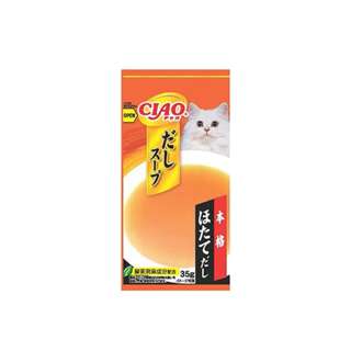 Ciao Dashi Soup Line Cat Treats (Scallop) (4 Pouches)