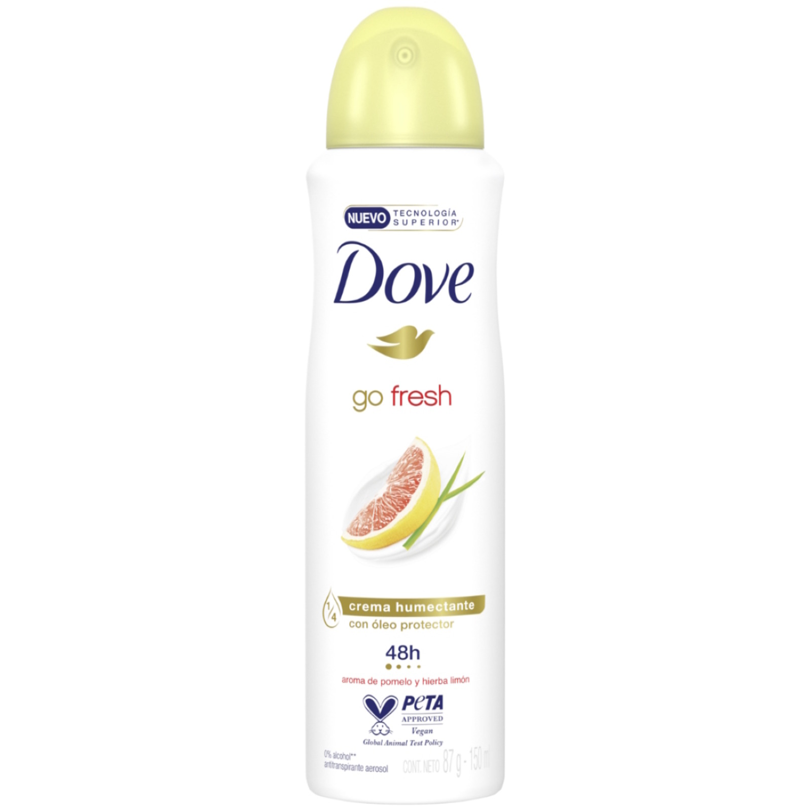 Dove Go Fresh Deodorant Spray Grapefruit Lemongrass NTUC FairPrice