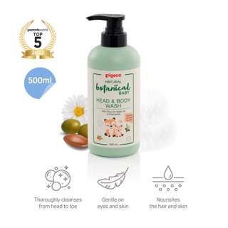Pigeon Natural Botanical Baby Head & Body Wash