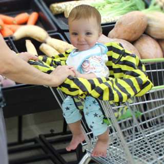 * highchair shopping cart cover (with ziplock bag)