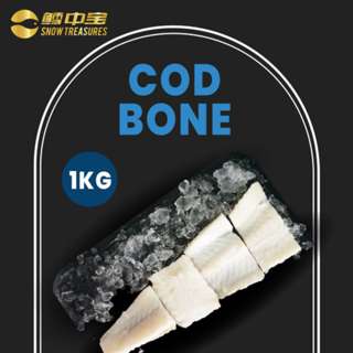 Snow Treasures Wild Caught Cod Fish Bones