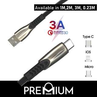 PremiumSG Cobra Head USB to Micro 0.23M (Black) PremiumSG Cobra Head USB to Micro 0.23M (Black)