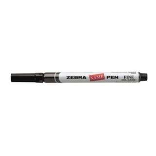 Zebra Permanent Marker Name Pen Fine Bullet Tip Black 1 pc