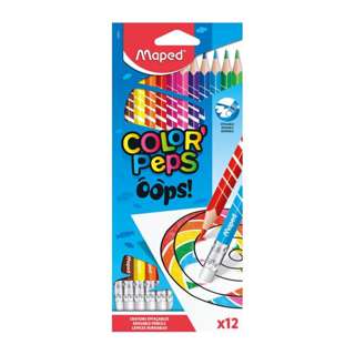 Maped Art Colour Peps Erasable 12pcs Colour Pencils 832812