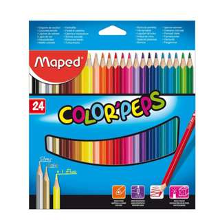 Maped Colour Pencils 183224 24pcs Maped Colour Pencils 183224 24pcs