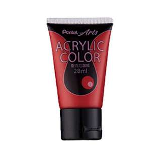 Pentel Acrylic Colour Paint WA2 Crimson