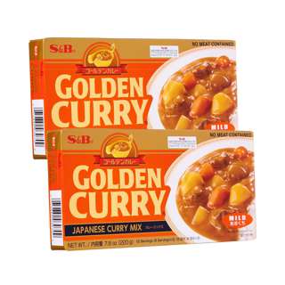 S&B Golden Curry Sauce - Mild Bundle of 2