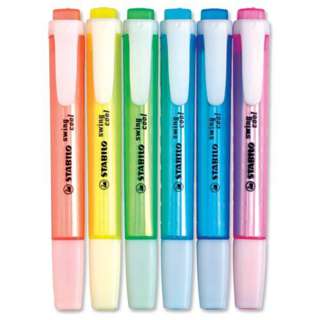 STABILO Swing Cool Highlighters Pack of 6 275/6-3 STABILO Swing Cool Highlighters Pack of 6 275/6-3