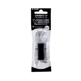 Pilot V Board Whiteboard Marker Refill Cartridge WBSVBM Black