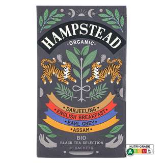 Hampstead Tea Organic Black Tea Selection Tea Bags