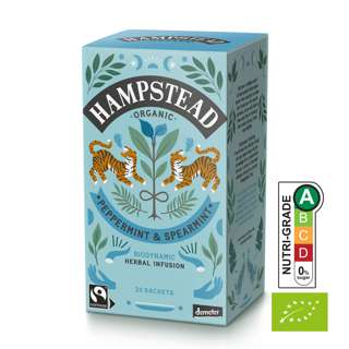 Hampstead Tea Organic Peppermint & Spearmint Tea Bags Hampstead Tea Organic Peppermint & Spearmint Tea Bags