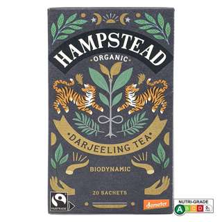 Hampstead Tea Organic & Fairtrade Darjeeling Tea Bags
