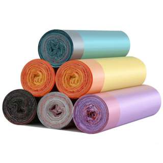 Garbage Bag 5 rolls disposable Plastic Trash Bag