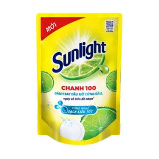 Sunlight Lemon 100 Dishwashing Liquid – Refill Pack