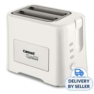 Cornell 2 Slice Pop Up Bread Toaster 870W CT-EDC2000WH
