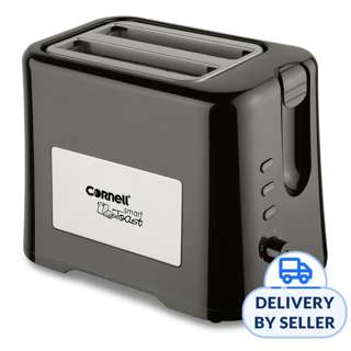 Cornell 2 Slice Pop Up Bread Toaster 870W CT-EDC2000BK