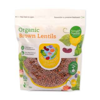 Simply Natural Organic Brown Lentils