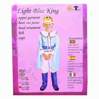 Partyforte Halloween King Children'S Costume