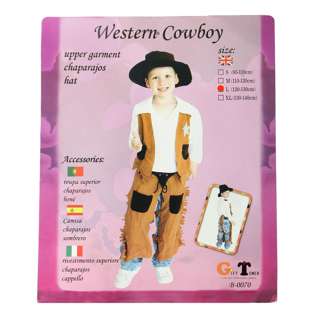 Partyforte Halloween Cow Boy Children'S Costume