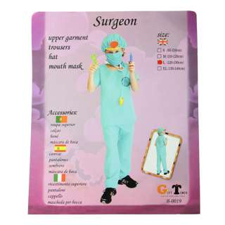 Partyforte Halloween Doctor Boy Children'S Costume
