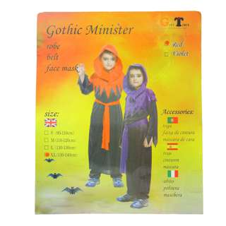 Partyforte Halloween Boy Gothic Children'S Costume