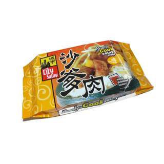 City Satay Frozen Satay Meat Cubes with Sauce - Chicken City Satay Frozen Satay Meat Cubes with Sauce - Chicken