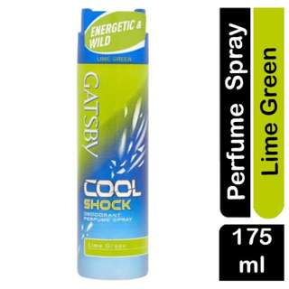 Gatsby Cool Shock Deodorant Perfume Spray Lime Green