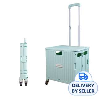 HOUZE Moveet Foldable Shopping Trolley - Green