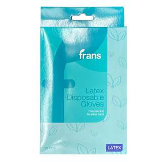 Frans Disposable Latex Gloves
