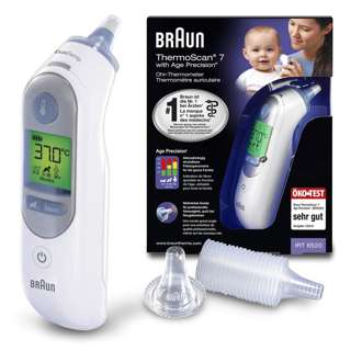Braun Thermoscan 7 Infrared Ear Thermometer with Age Precisio